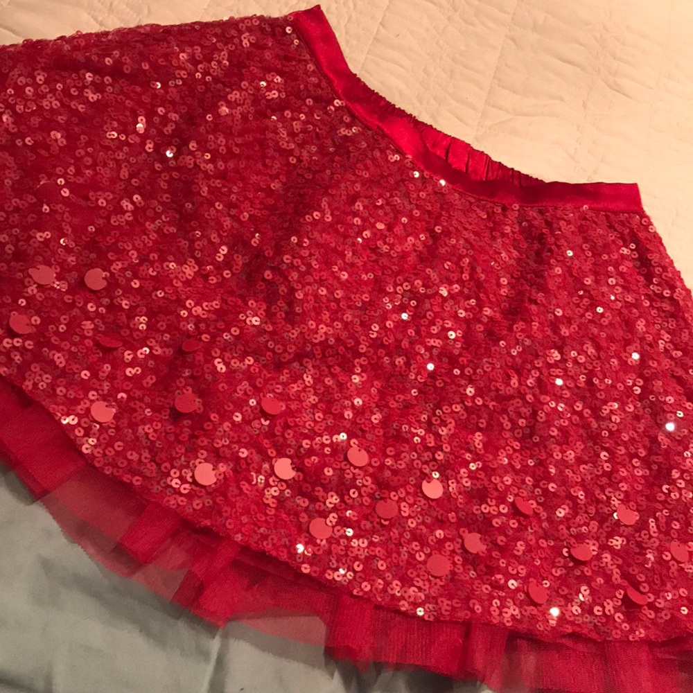 Girls Sequin skirt